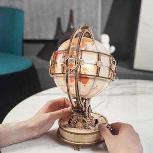 Robotime-ROKR Luminous Globe ST003 — Mechanical Puzzles