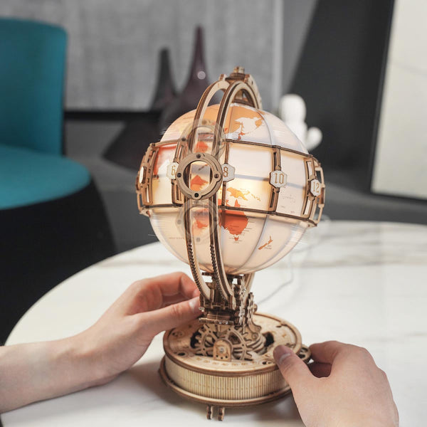 Robotime-ROKR Luminous Globe ST003 — Mechanical Puzzles