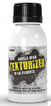 Black Forest® Hobby Supply Co AK Interactive 665 Texturizer Acrylic Resin for Dry Pigments 100ml Bottle — Glues, Paints,
