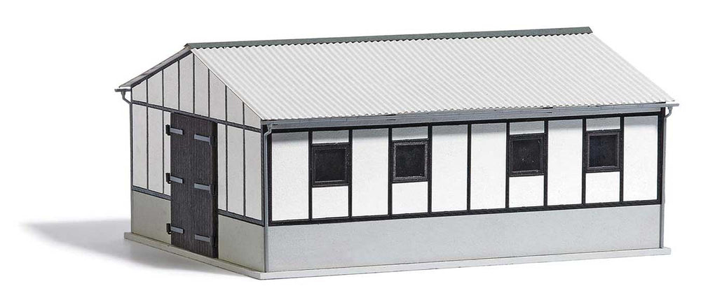 Black Forest® Hobby Supply Co Busch 1910 HO Scale Marienberg Shed -- Laser-Cut Kit — HO Scale Structures > Busch