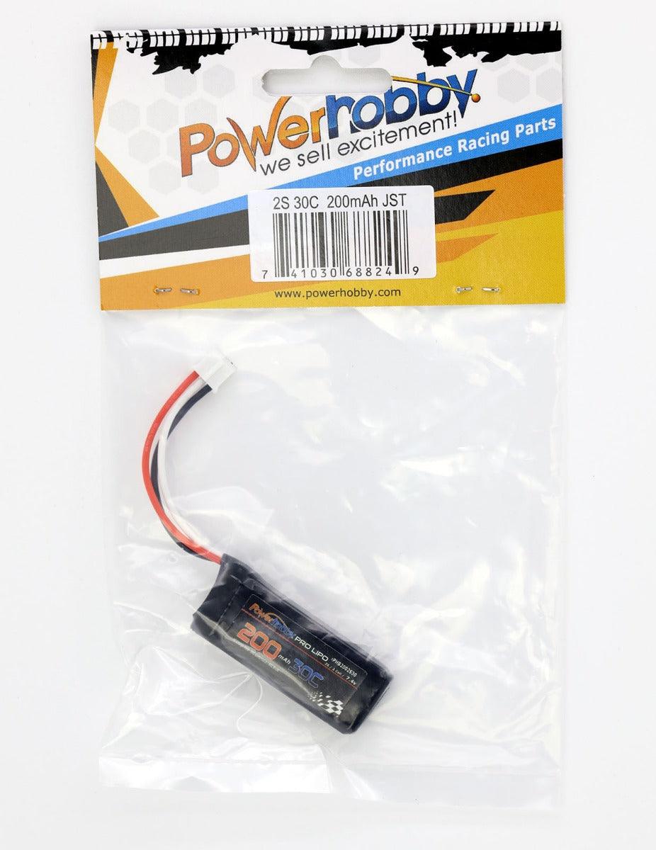 Powerhobby 2S 200mah 25c Lipo Battery  : E-flite UMX