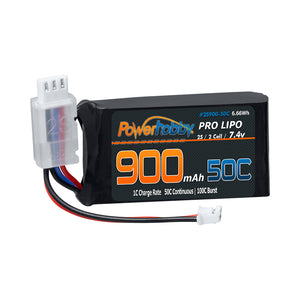 Powerhobby 2s 900mah 50C UPGRADE Lipo Battery : Axial SCX24