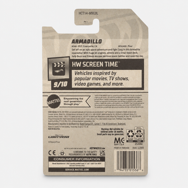 Hot Wheels Armadillo | Screen Time Series 9/10