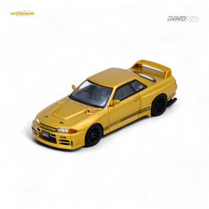 (Pre-Order) INNO64 Top Secret BNR32 GT-R 650R Gold 1:64
