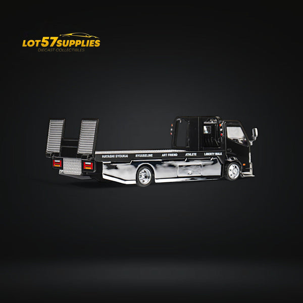 MicroTurbo HINO 300 Custom Flatbed Truck AIT Limited Edition Flatbed 1:64