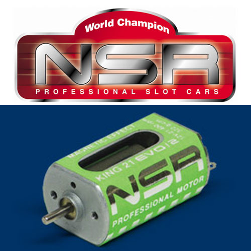 NSR 3022 King Evo 2 Long Can 21,400 RPM Motor 1/32 Slot Car for Slot.it