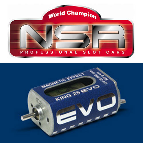 NSR 3026 King Evo Long Can 25,000 RPM Motor 1/32 Slot Car 25K for Slot.it