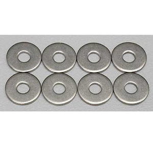 DuBro 3109 Stainless Steel Flat Washer #4 (8) for Airplanes / Hardware