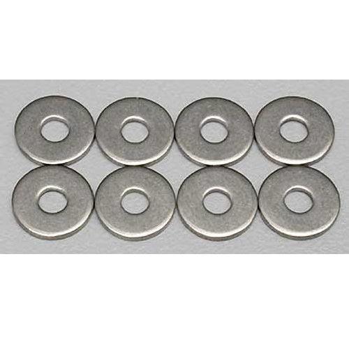 DuBro 3109 Stainless Steel Flat Washer #4 (8) for Airplanes / Hardware