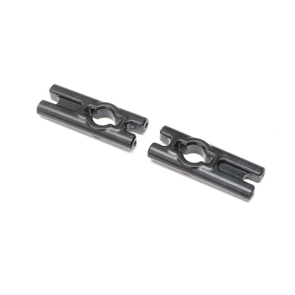 Losi LOS311014 Aluminum Body Mount Cross Bar, Black: Mini LMT (2)