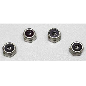 DuBro 3112 Stainless Steel Nylon Insert Lock Nut 4-40 (4) for Airplanes/Hardware