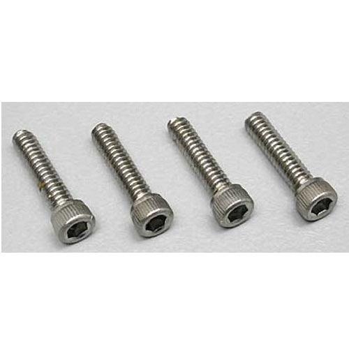 DuBro 3115 Stainless Steel Socket Cap Screw 4-40x1/2" (4) for Airplanes/Hardware