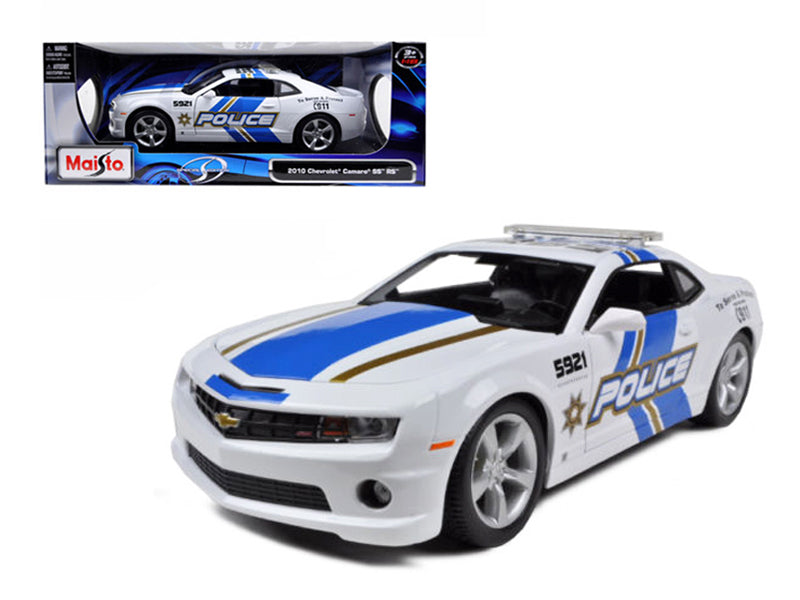2010 Chevrolet Camaro RS SS Police 1/18 Diecast Model Car by Maisto — Die-cast Model Cars