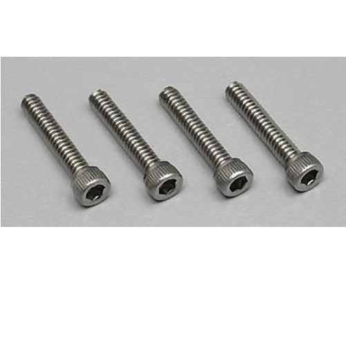 DuBro 3116 Stainless Steel Socket Cap Screw 4-40x5 / 8" (4) for Airplanes