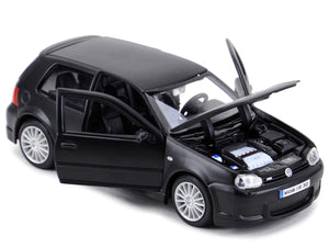 Volkswagen Golf R32 Matt Black "Special Edition" Series 1/24 Diecast Model Car by Maisto
