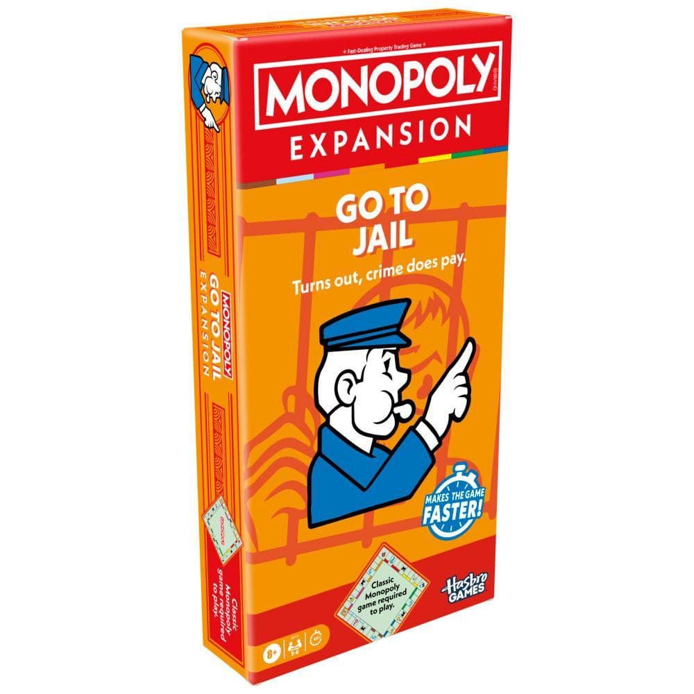Little Shop of Magic Monopoly Go To Jail Expansion — Board Game
