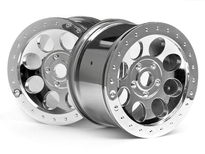 HPI Racing 3187 Mag-8 Wheel Chrome (83X56mm/2pcs)