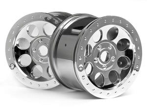 HPI Racing 3187 Mag-8 Wheel Chrome (83X56mm/2pcs)