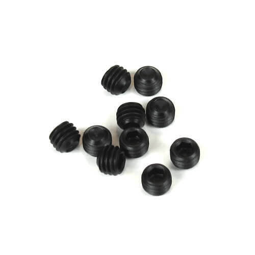 Tekno RC TKR1603 M5x4mm Set Screws (black 10 pieces)