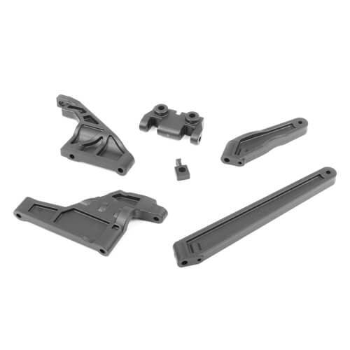 Tekno TKR9062B Chassis Brace Set Front/Rear/Center EB/ET48 2.0
