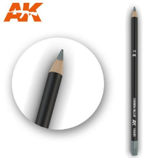 Black Forest® Hobby Supply Co AK Interactive 10021 Weathering Pencils: Green Blue (5/Bx) — Glues, Paints, Tools > AK