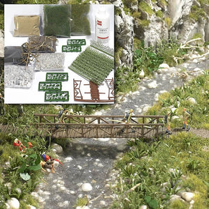 Black Forest® Hobby Supply Co Busch 6046 HO Scale Complete Water Set — HO Scale Scenery > Busch