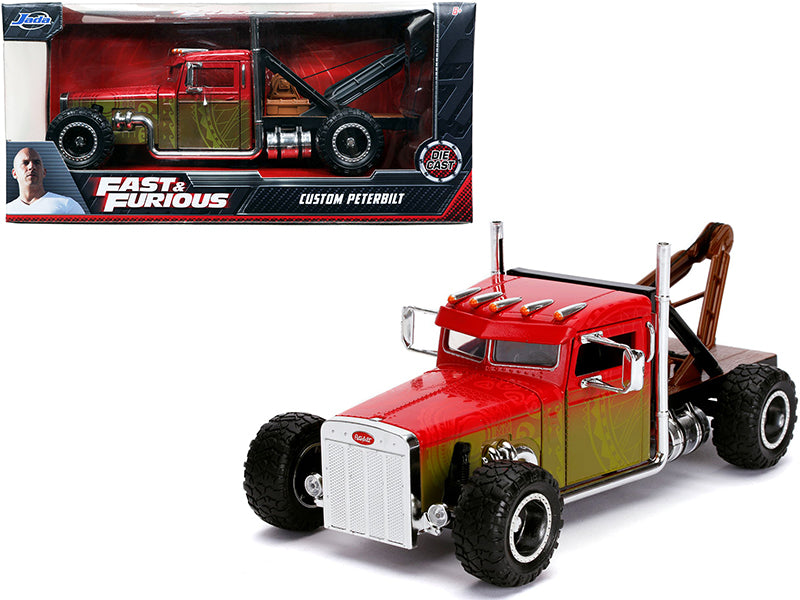 Custom Peterbilt Tow Truck "Fast & Furious" Series 1/24 Diecast Model by Jada — physical