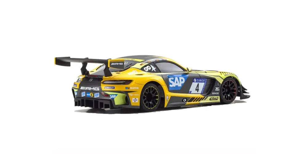 Kyosho MZP254YBK ASC Mercedes AMG GT3 Yellow Black Body For MINI-Z MR03W-MM