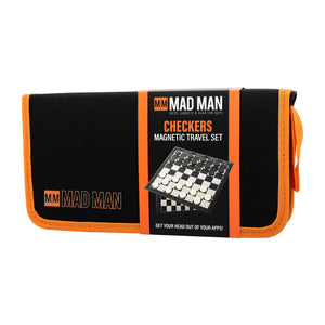 Little Shop of Magic Mad Man: Magnetic Game Travel Set - Checkers — Board Game