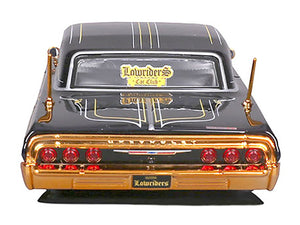 1964 Chevrolet Impala SS Lowrider with Graphics and White Interior "Lowriders" "Maisto Design" Series 1/26 Diecast Model Car by Maisto - Choose Color