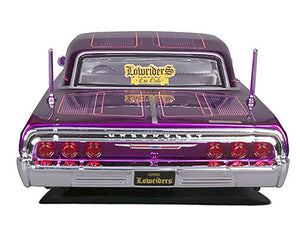 1964 Chevrolet Impala SS Lowrider with Graphics and White Interior "Lowriders" "Maisto Design" Series 1/26 Diecast Model Car by Maisto - Choose Color