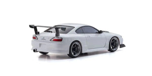 Kyosho MZP477W ASC NISSAN SILVIA S15 w/GT Wing White Painted Body For MA020