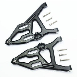 GPM UDR055-BK Alum Front Lower Suspension A-Arms Traxxas Desert Racer UDR