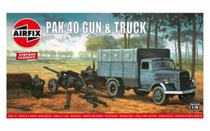 Airfix 2315 1/76 Opel Blitz German Army Truck w/Pak 40 Anti-Tank Gun