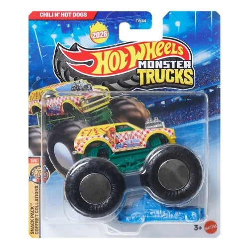 ToyShnip Hot Wheels Monster Trucks 1:64 Scale Vehicle 2026 - Select Vehicle(s) (5393) — Action Figure