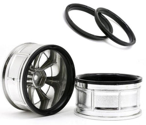 HPI Racing 33462 LP29 Wheel ATG RS8 Chrome (2) RTR Sprint 2