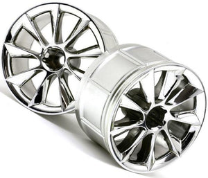 HPI Racing 33464 LP35 Wheel ATG RS8 Chrome (2) RTR Sprint 2 / Nitro 3