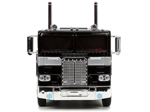 Decepticon Nemesis Prime with Robot on Chassis "Transformers" TV Series "Hollywood Rides" Series 1/24 Diecast Model by Jada