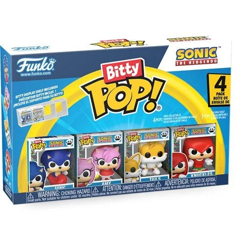 Funko Bitty Pop! Sonic the Hedgehog Mini-Figure 4-Pack - Select Figure(s)