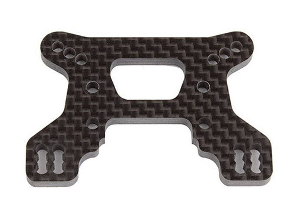 Associated 92265 Front Shock Tower, 23mm Carbon Fiber RC10B74.1