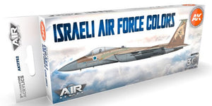 Black Forest® Hobby Supply Co AK Interactive 11752 Air Series: Israeli Air Force Aircraft 3G Acrylic Paint Set — Paints,
