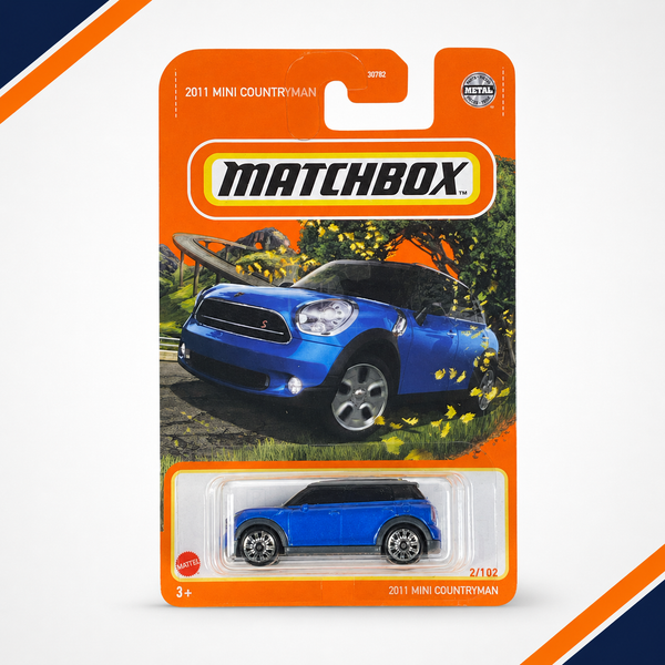 Matchbox 2011 Mini Countryman | Matchbox Series 2/102 - Echo Six Hobbies