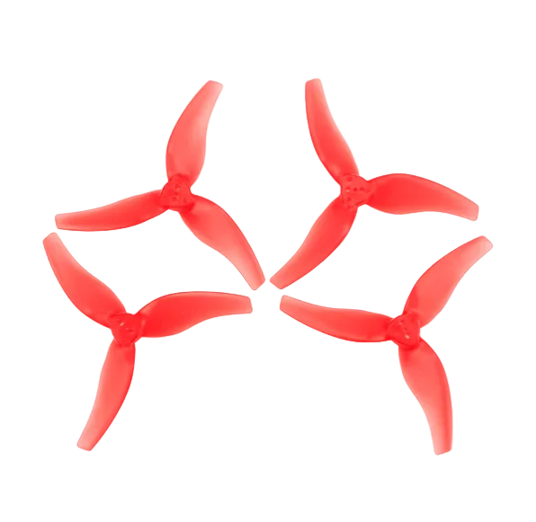 EMAX Avia 3630 - 3.6" 3 Blade Propeller Set - Red - Hawk Apex - Cinehawk
