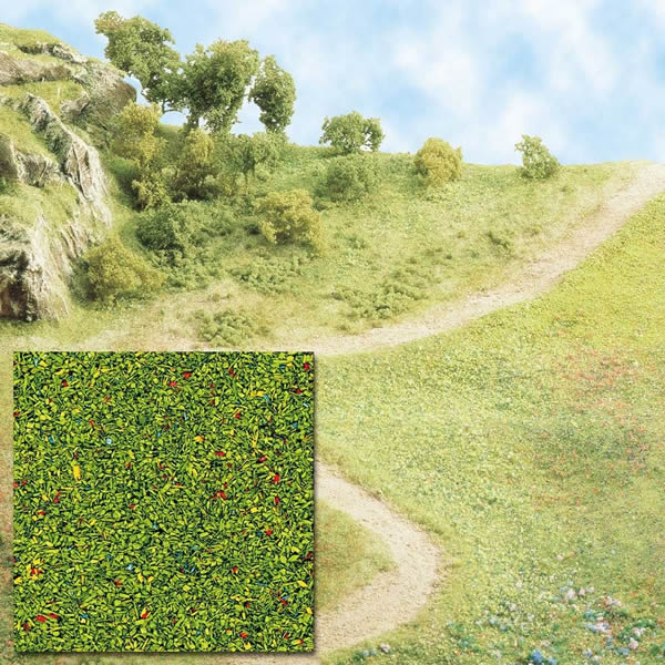 Black Forest® Hobby Supply Co Busch 7300 A Scale Grass Scatter Material Ground Cover -- Green — All Scale Scenery > Busch