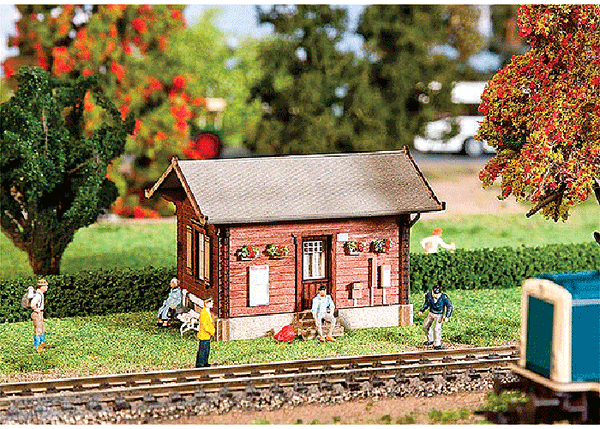 Faller 110089 HO Scale Wood Country Station Building Kit