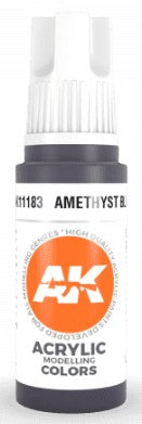 Black Forest® Hobby Supply Co AK Interactive 11183 Amethyst Blue 3G Acrylic Paint 17ml Bottle — Glues, Paints, Tools > AK