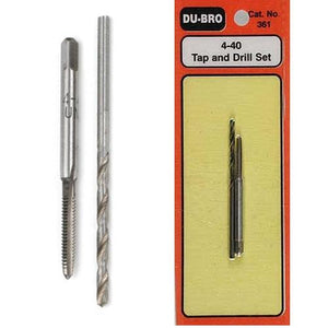 DuBro 361 Tap & Drill Set 4-40
