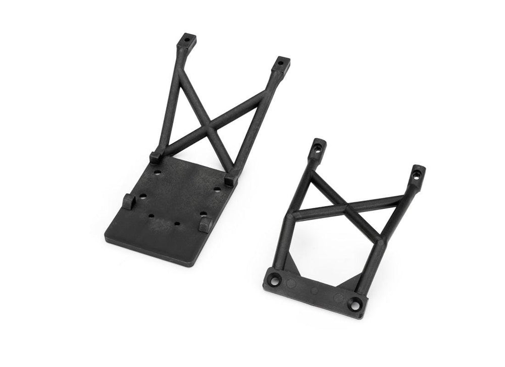 PowerHobby Traxxas 3623-BLK Skid Plate Front & Rear for 2WD Stampede Models