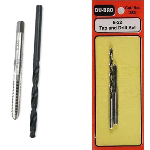 DuBro 363 Tap & Drill Set 8-32