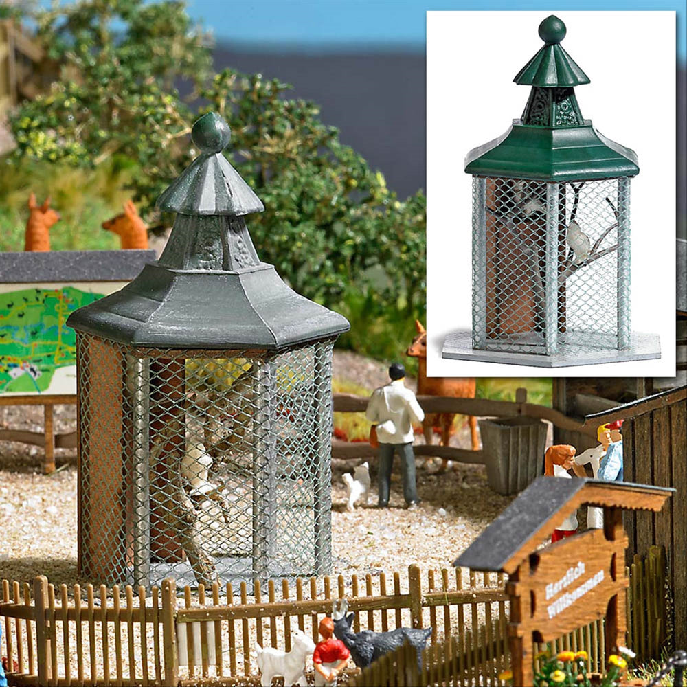 Busch 1581 HO Scale Owl Aviary Kit